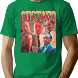 Gustavo Fring Vintage 90S Rap Style Gustavo Fring Bootleg Fan Premium Heavyweight Cotton T-Shirt - Green
