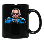Gustavo Rocque Black Coffee Mug, Gift Coffee Mug - Black
