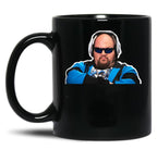 Gustavo Rocque Black Coffee Mug, Gift Coffee Mug