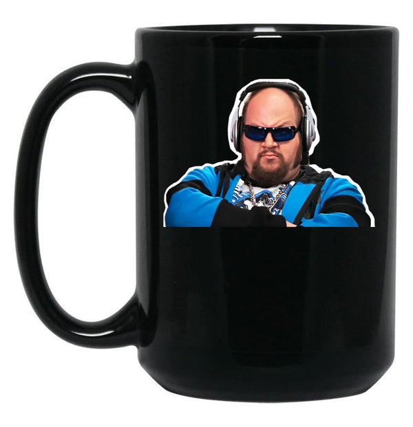 Gustavo Rocque Black Coffee Mug, Gift Coffee Mug - Black