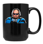 Gustavo Rocque Black Coffee Mug, Gift Coffee Mug