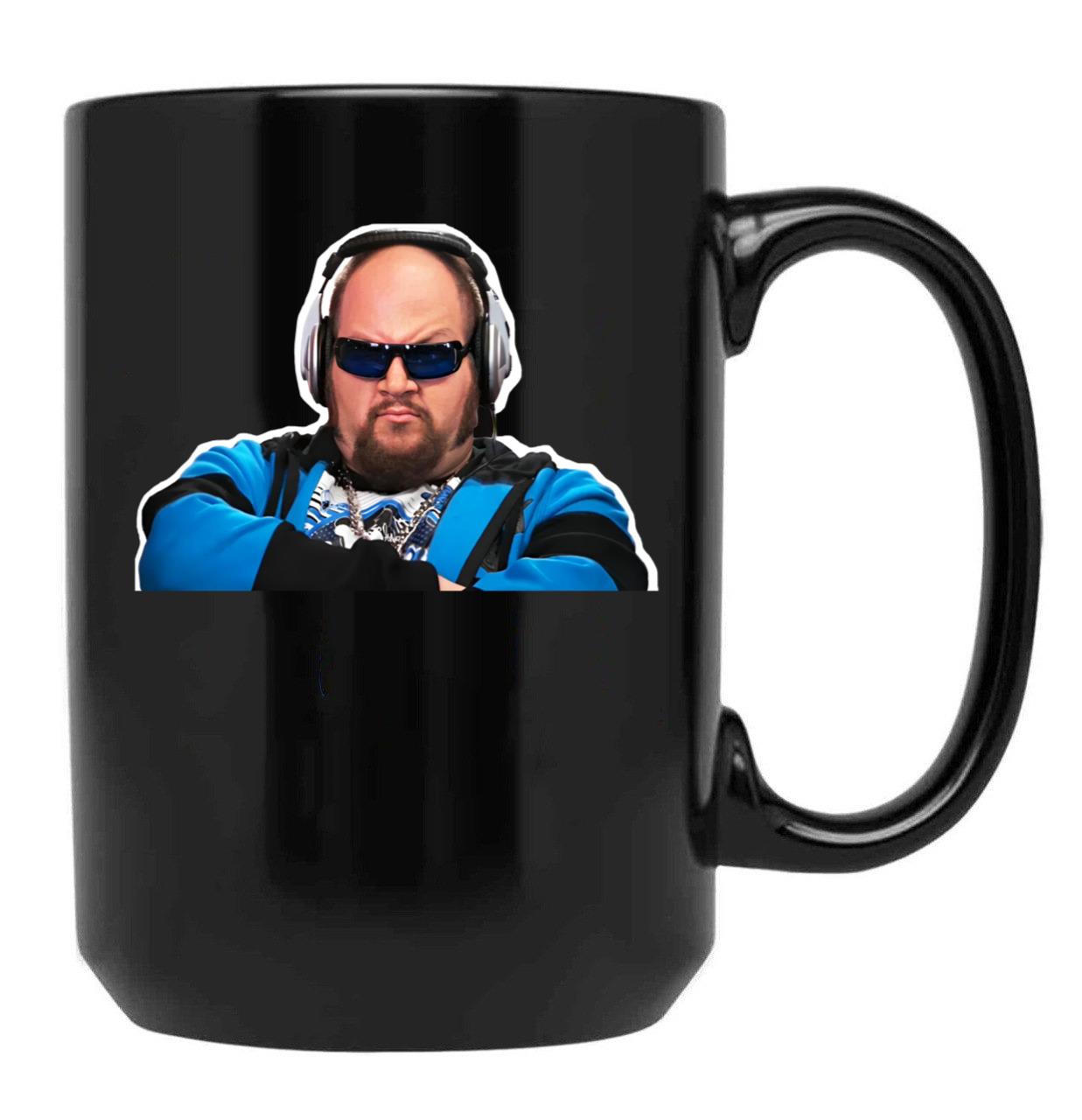Gustavo Rocque Black Coffee Mug, Gift Coffee Mug