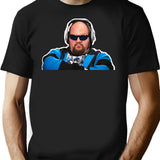Gustavo Rocque Premium Heavyweight Cotton T-Shirt - Black