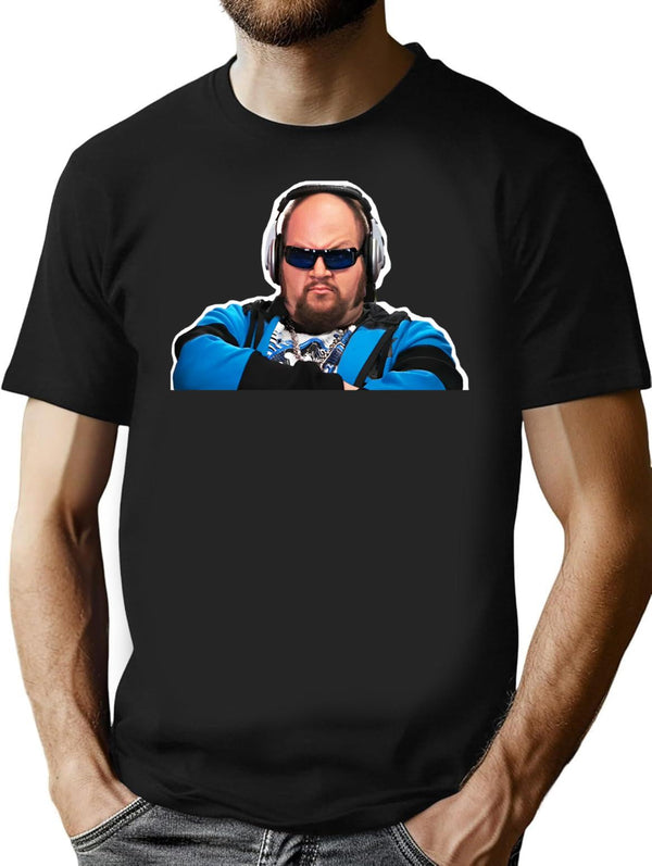 Gustavo Rocque Premium Heavyweight Cotton T-Shirt - Black
