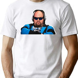 Gustavo Rocque Premium Heavyweight Cotton T-Shirt - White
