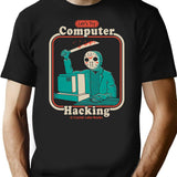 Hacking For Beginners T-Shirt for Men & Women, T-Shirts Graphic Tee - Black