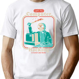 Hacking For Beginners T-Shirt for Men & Women, T-Shirts Graphic Tee - White