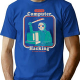 Hacking For Beginners T-Shirt for Men & Women, T-Shirts Graphic Tee - Blue