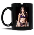Hailee Steinfeld Black Coffee Mug, Gift Coffee Mug