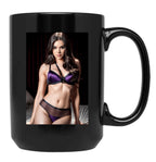 Hailee Steinfeld Black Coffee Mug, Gift Coffee Mug