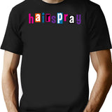 Hairspray T-Shirt for Men & Women, T-Shirts Graphic Tee - Black