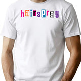 Hairspray T-Shirt for Men & Women, T-Shirts Graphic Tee - White