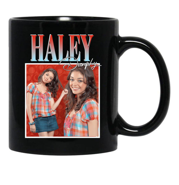Haley Dunphy Black Coffee Mug, Gift Coffee Mug - Black
