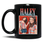 Haley Dunphy Black Coffee Mug, Gift Coffee Mug
