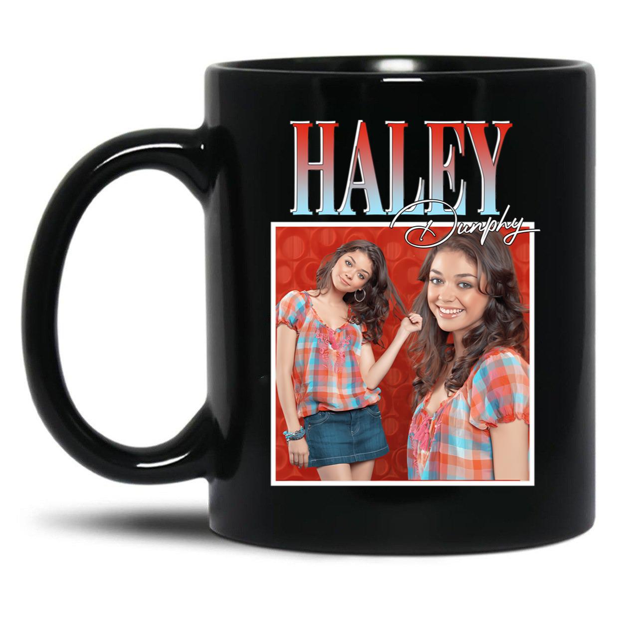 Haley Dunphy Black Coffee Mug, Gift Coffee Mug