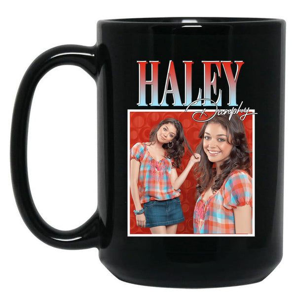 Haley Dunphy Black Coffee Mug, Gift Coffee Mug - Black