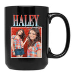 Haley Dunphy Black Coffee Mug, Gift Coffee Mug