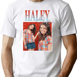 Haley Dunphy Premium Heavyweight Cotton T-Shirt - White