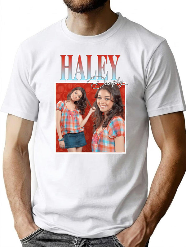 Haley Dunphy Premium Heavyweight Cotton T-Shirt - White