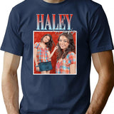 Haley Dunphy Premium Heavyweight Cotton T-Shirt - Navy