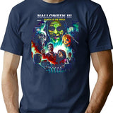 Halloween 3 (Black) T-Shirt for Men & Women, T-Shirts Graphic Tee - Navy