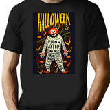 Halloween Clown (23) T-Shirt for Men & Women, T-Shirts Graphic Tee - Black