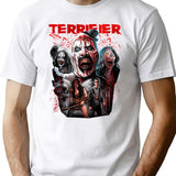 Halloween Terrifier T-Shirt for Men & Women, T-Shirts Graphic Tee - White