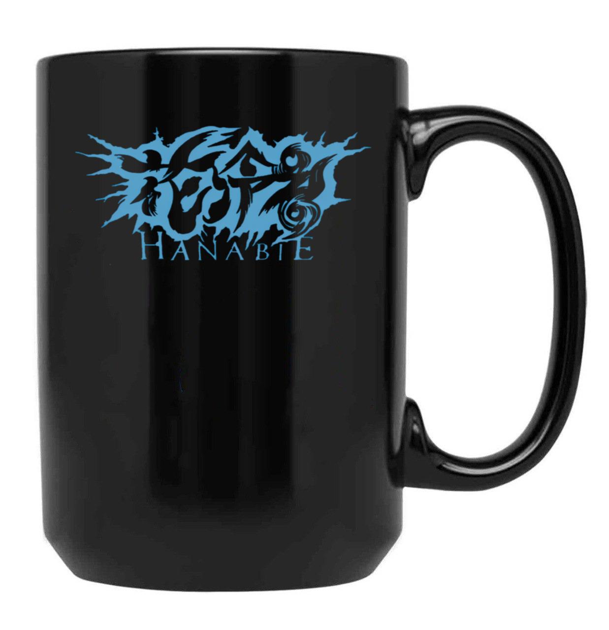 Hanabie Black Coffee Mug, Gift Coffee Mug