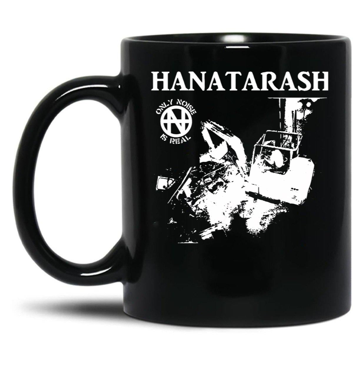 Hanatarash For Fans Black Coffee Mug, Gift Coffee Mug