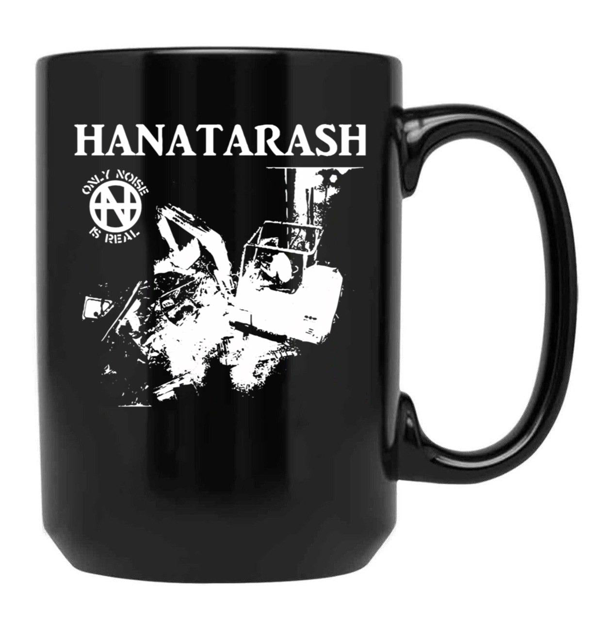 Hanatarash For Fans Black Coffee Mug, Gift Coffee Mug