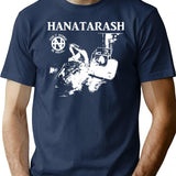 Hanatarash For Fans Premium Heavyweight Cotton T-Shirt - Navy
