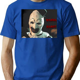 Hanging Art T-Shirt for Men & Women, T-Shirts Graphic Tee - Blue