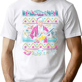 Hap Hap Happiest Sweater This Side Of The Nuthouse T-Shirt for Men & Women, T-Shirts Graphic Tee - White