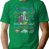 Hap Hap Happiest Sweater This Side Of The Nuthouse T-Shirt for Men & Women, T-Shirts Graphic Tee - Green