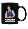 Happy Birthday Matthew Morrison Black Coffee Mug, Gift Coffee Mug - Black