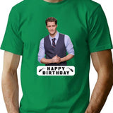 Happy Birthday Matthew Morrison Premium Heavyweight Cotton T-Shirt - Green