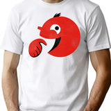Happy Eater T-Shirt for Men & Women, T-Shirts Graphic Tee - White