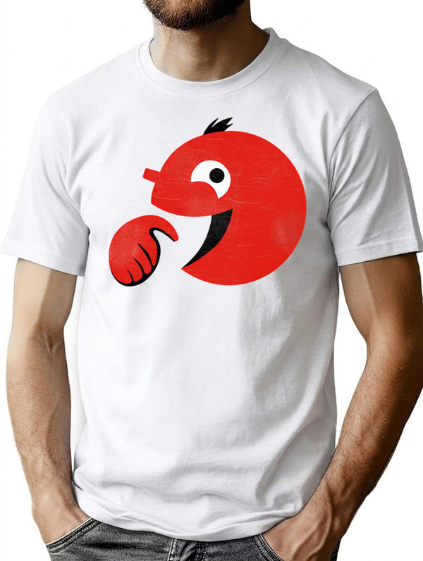 Happy Eater T-Shirt for Men & Women, T-Shirts Graphic Tee - White