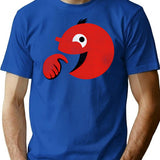 Happy Eater T-Shirt for Men & Women, T-Shirts Graphic Tee - Blue