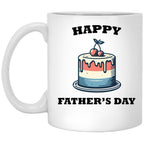 Happy Fathers Day Dad Tax White Coffee Mug