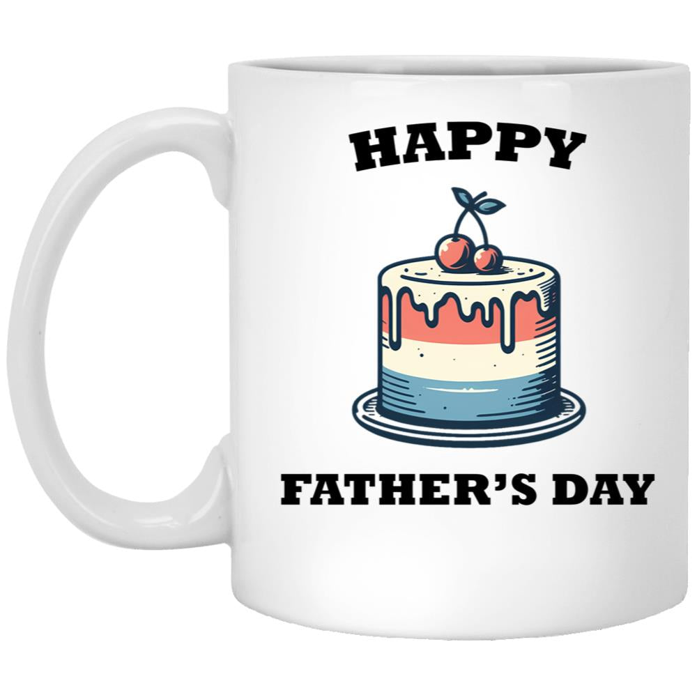 Happy Fathers Day Dad Tax White Coffee Mug