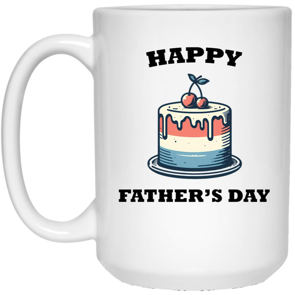 Happy Fathers Day Dad Tax White Coffee Mug
