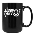 Harpos Detroit Logos Black Coffee Mug, Gift Coffee Mug
