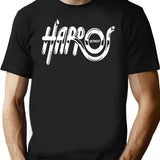Harpos Detroit Logos Premium Heavyweight Cotton T-Shirt - Black