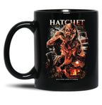 Hatchet Victor Crowley Lives Black Coffee Mug, Gift Coffee Mug