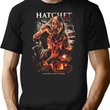 Hatchet Victor Crowley Lives Premium Heavyweight Cotton T-Shirt - Black