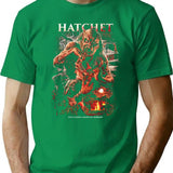Hatchet Victor Crowley Lives Premium Heavyweight Cotton T-Shirt - Green