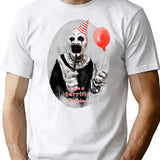 Have A Terrific Birthday Terrifier T-Shirt for Men & Women, T-Shirts Graphic Tee - White