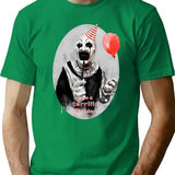 Have A Terrific Birthday Terrifier T-Shirt for Men & Women, T-Shirts Graphic Tee - Green