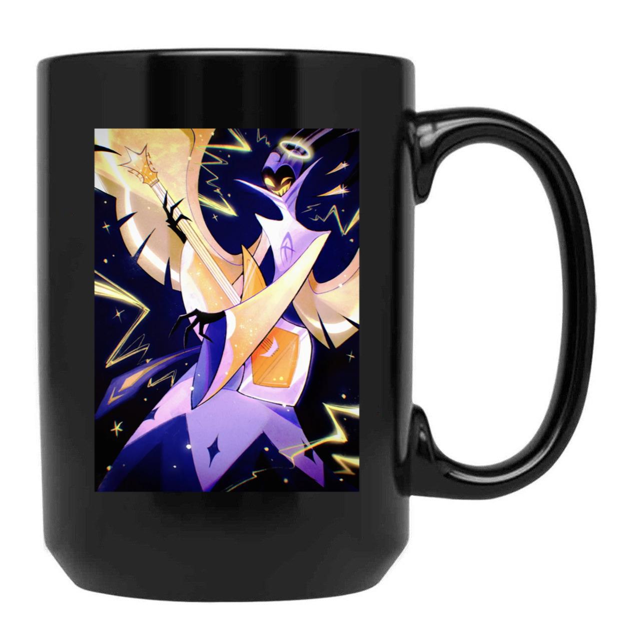 Hazbin Hotel Adam Classic Black Coffee Mug, Gift Coffee Mug